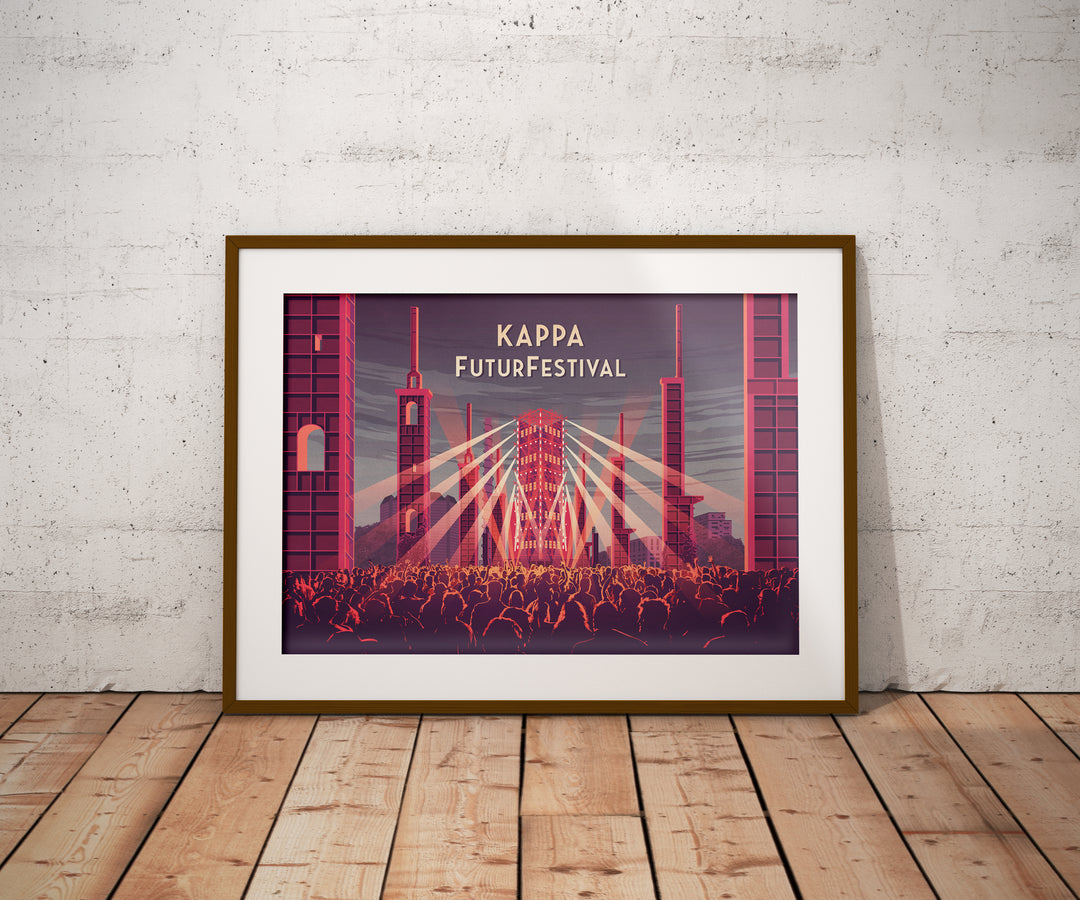 Kappa FuturFestival Travel Poster