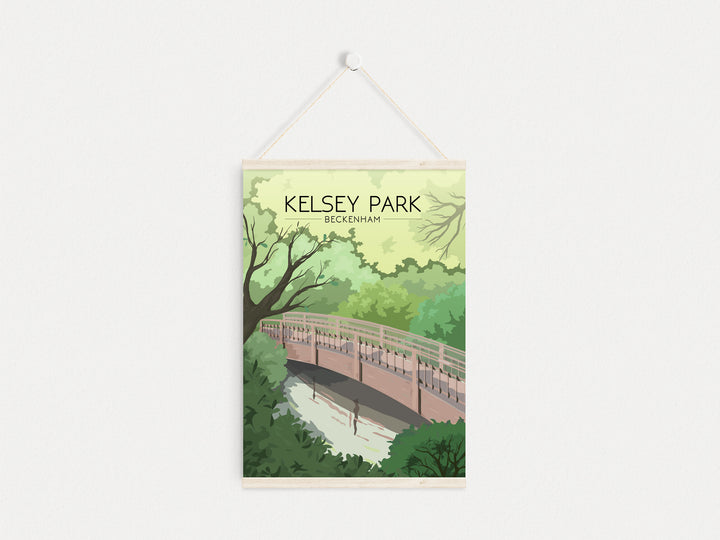 Kelsey Park London Travel Poster