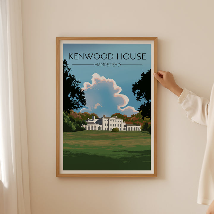 Kenwood House London Travel Poster