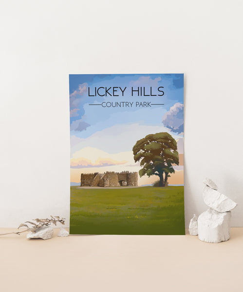 Lickey Hills Country Park Travel Poster