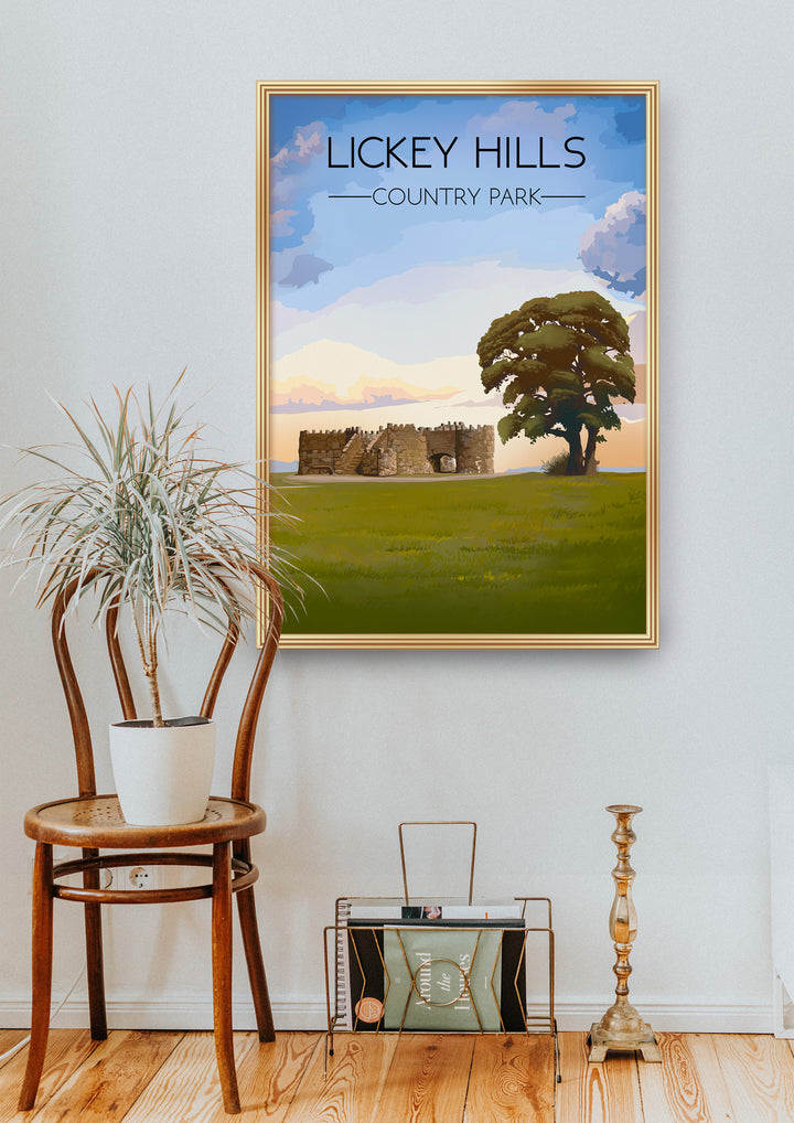 Lickey Hills Country Park Travel Poster