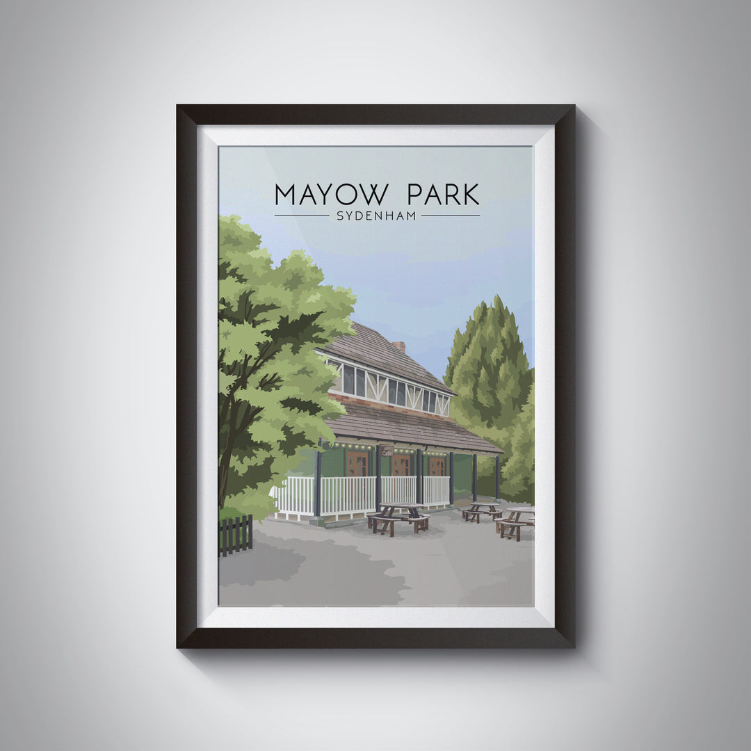 Mayow Park London Travel Poster