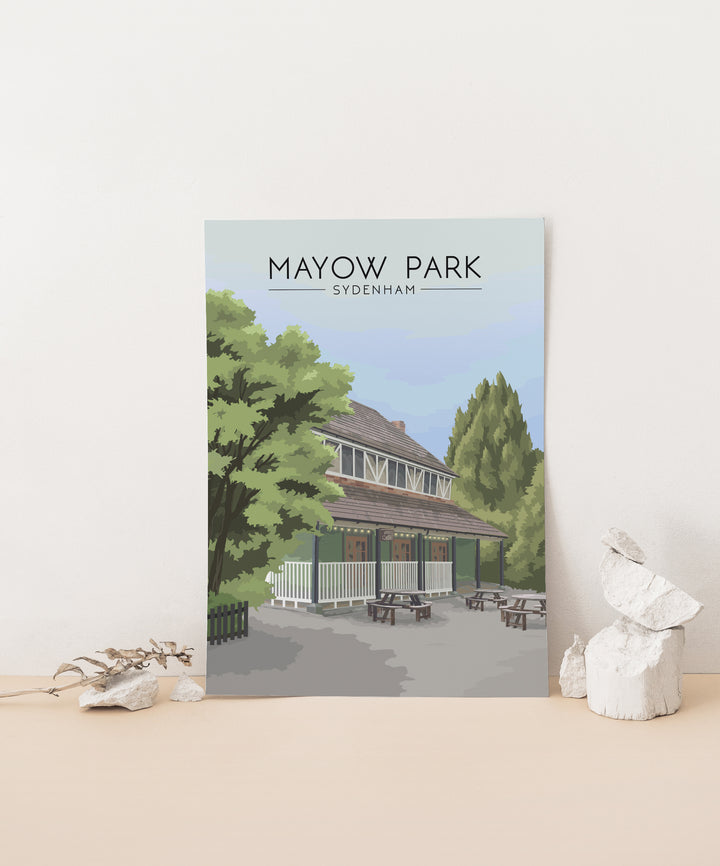 Mayow Park London Travel Poster