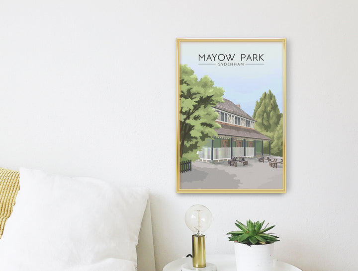 Mayow Park London Travel Poster