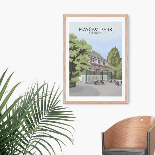 Mayow Park London Travel Poster