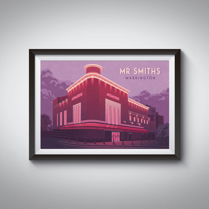 Mr Smiths Nightclub Warrington Poster