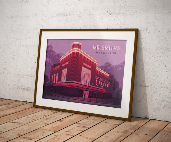 Mr Smiths Nightclub Warrington Poster
