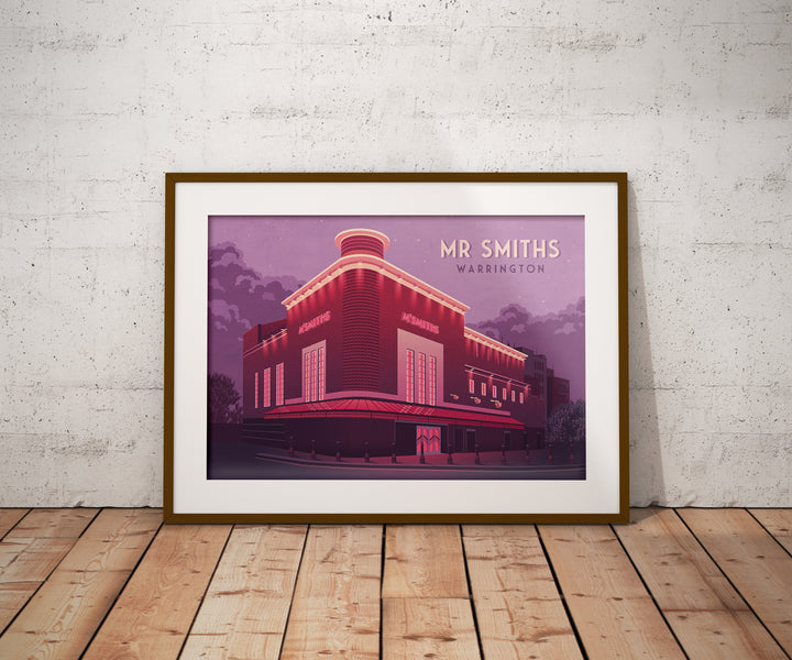 Mr Smiths Nightclub Warrington Poster