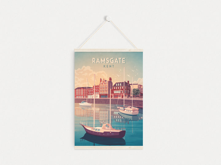 Ramsgate Seaside Travel Poster