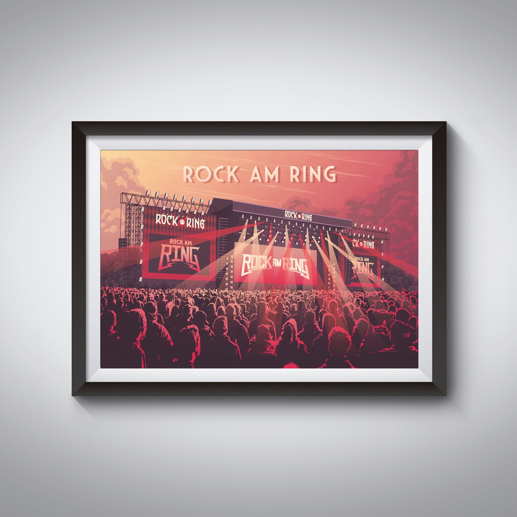 Rock Am Ring Travel Poster