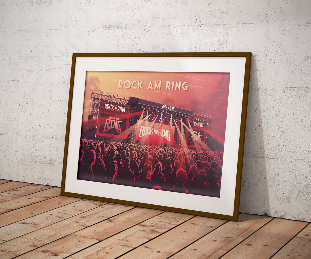 Rock Am Ring Travel Poster