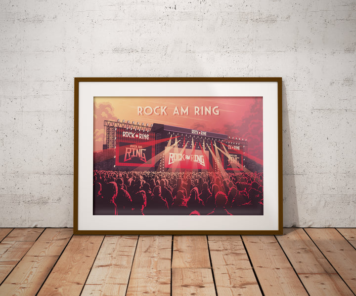 Rock Am Ring Travel Poster