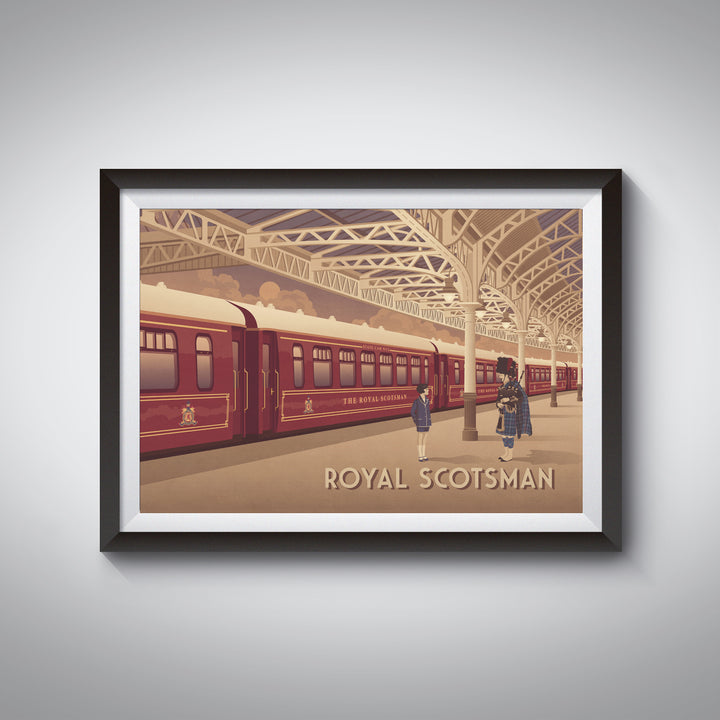 Royal Scotsman Travel Poster