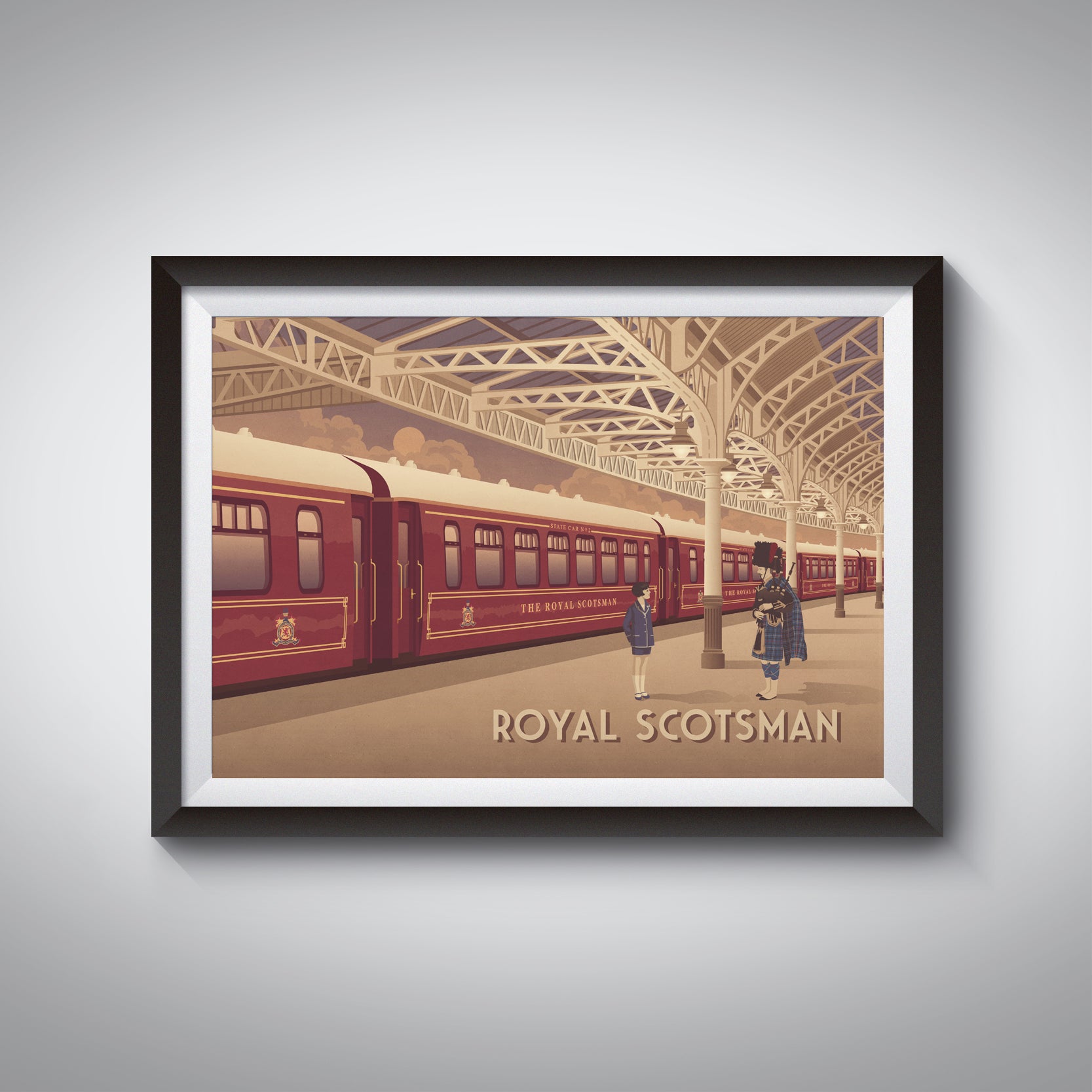 Royal Scotsman Travel Poster