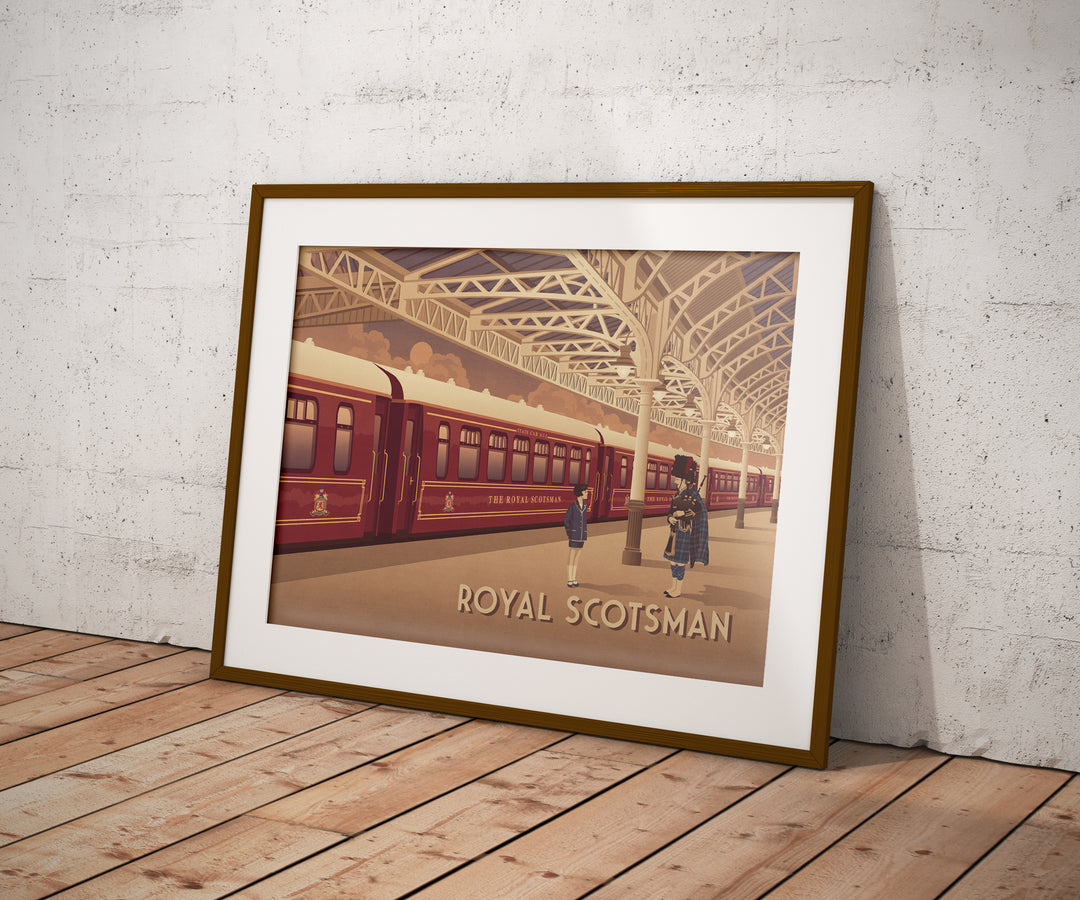 Royal Scotsman Travel Poster