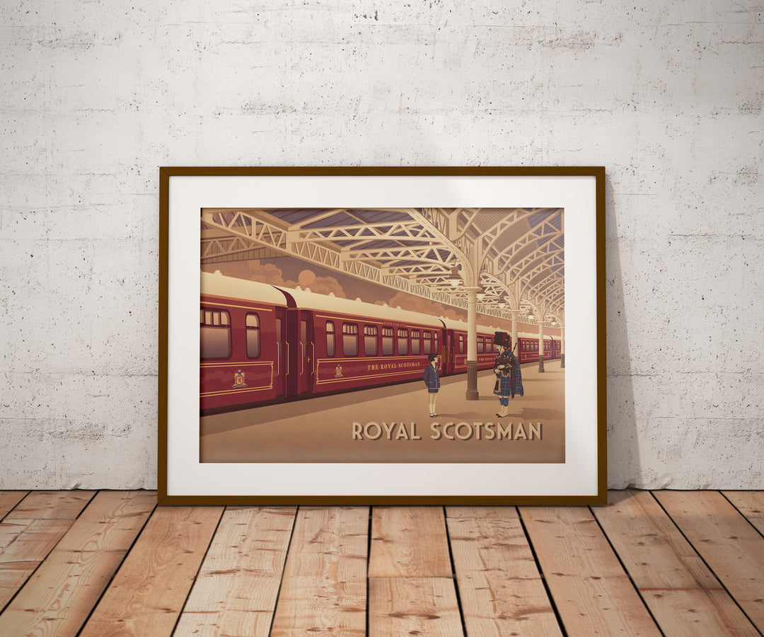 Royal Scotsman Travel Poster