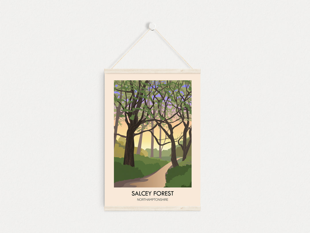 Salcey Forest Travel Poster