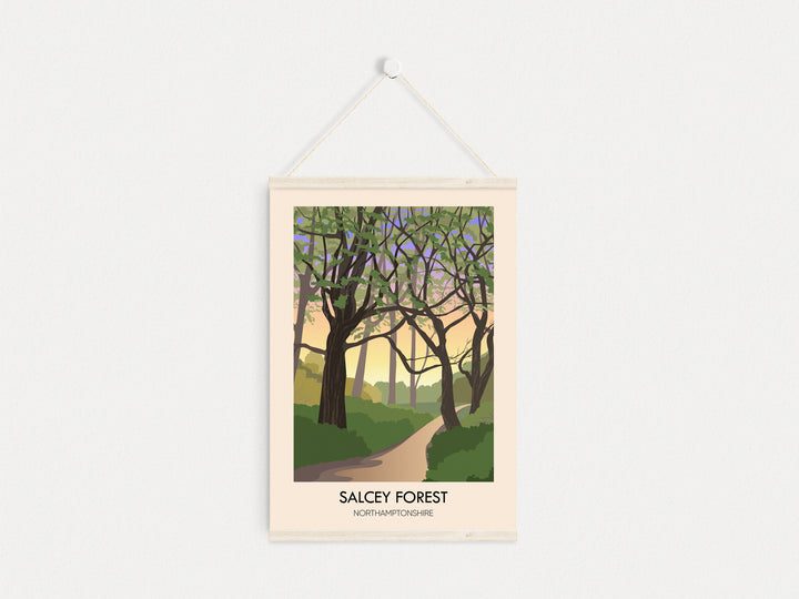 Salcey Forest Travel Poster