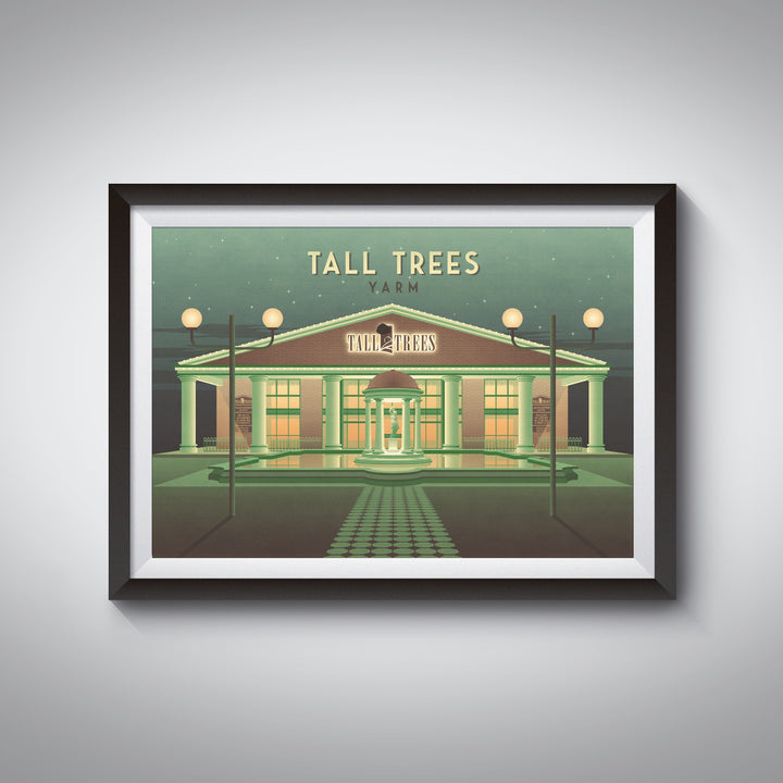 Tall Trees Yarm Nightclub Poster