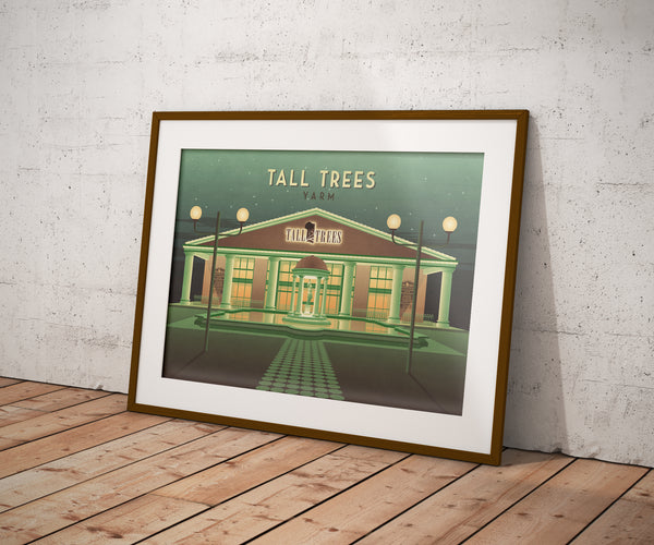 Tall Trees Yarm Nightclub Poster