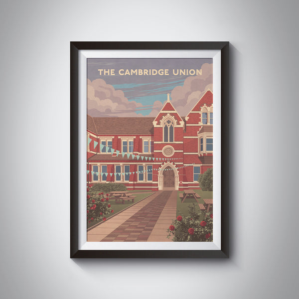 Cambridge Union Travel Poster