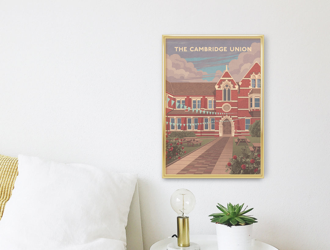 Cambridge Union Travel Poster