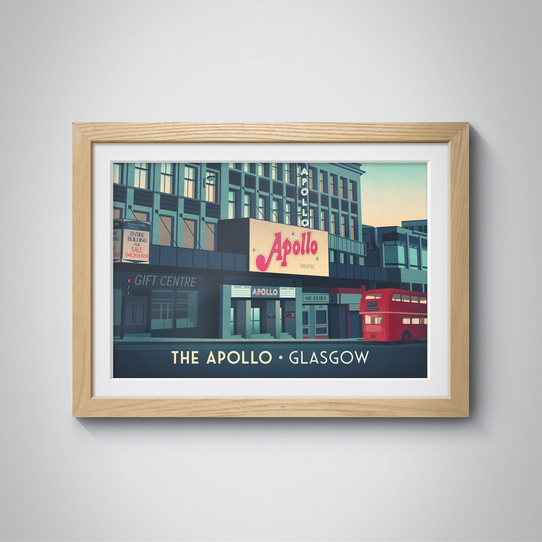 Glasgow Apollo Nightclub Poster