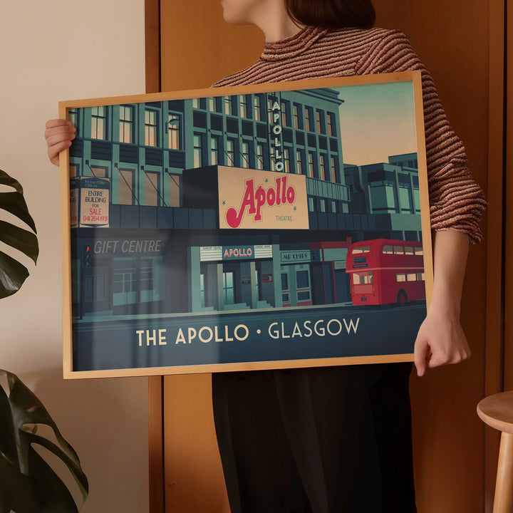 Glasgow Apollo Nightclub Poster