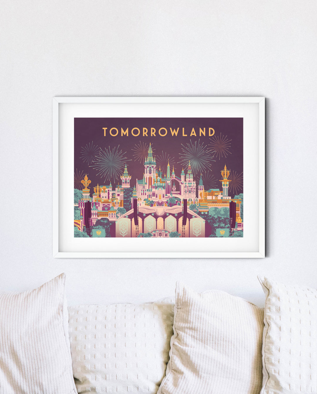 Tomorrowland 2023 Music Festival Travel Poster