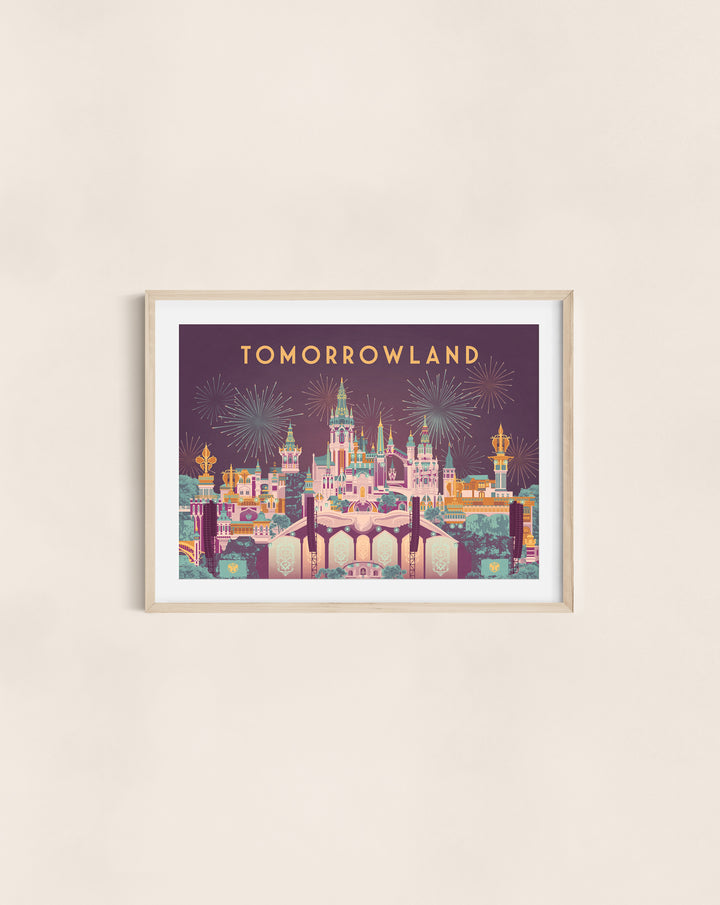 Tomorrowland 2023 Music Festival Travel Poster