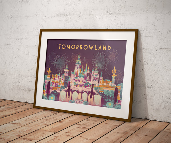 Tomorrowland 2023 Music Festival Travel Poster