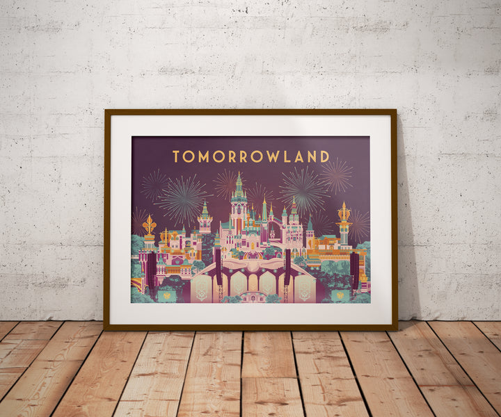 Tomorrowland 2023 Music Festival Travel Poster