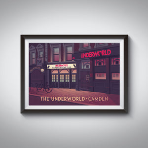 Underworld Camden Travel Poster