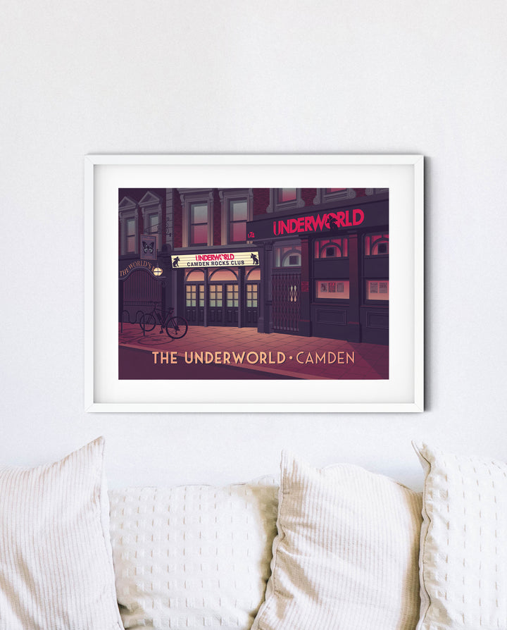 Underworld Camden Travel Poster