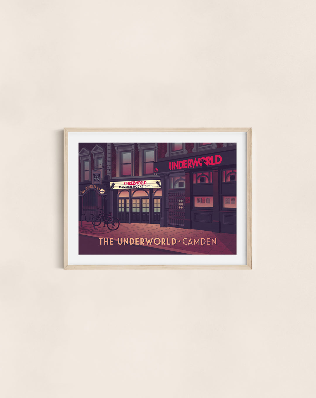 Underworld Camden Travel Poster