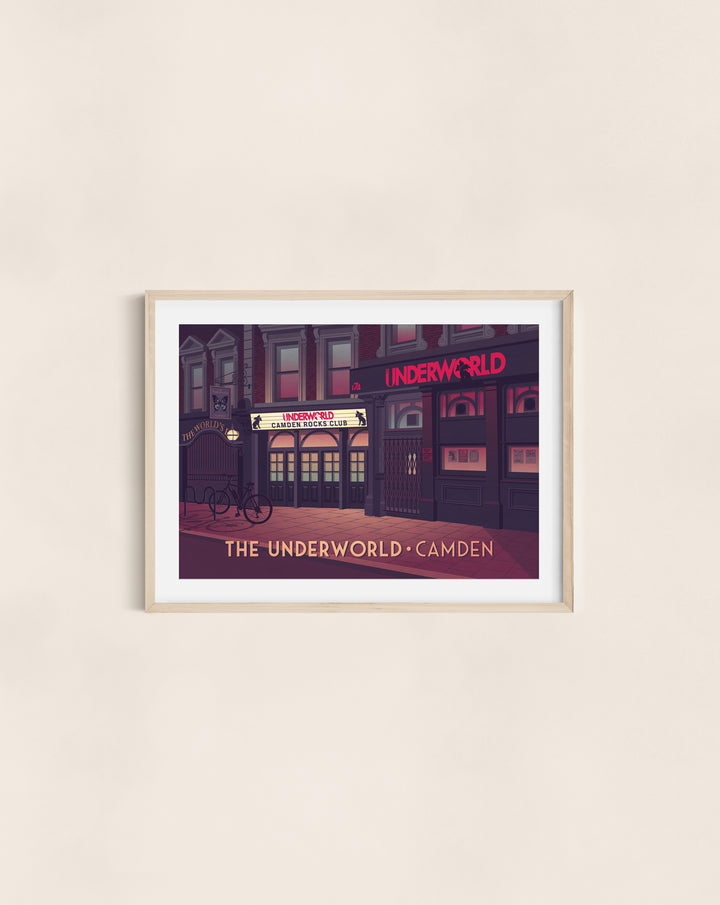 Underworld Camden Travel Poster