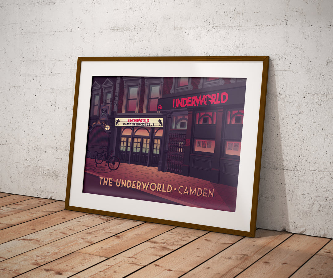 Underworld Camden Travel Poster