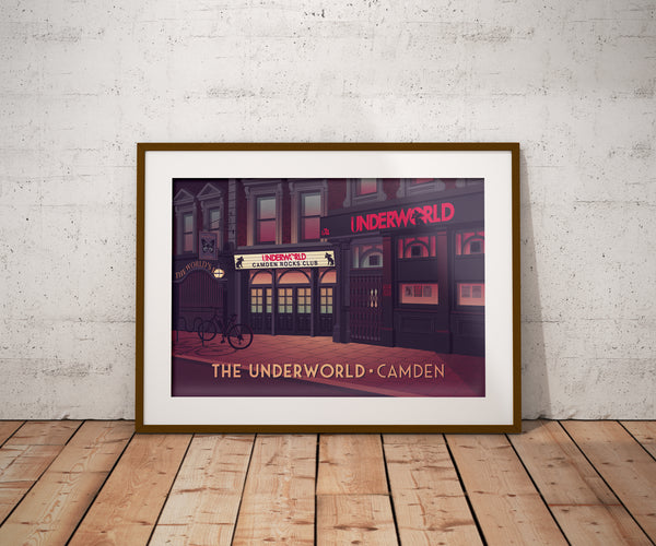 Underworld Camden Travel Poster