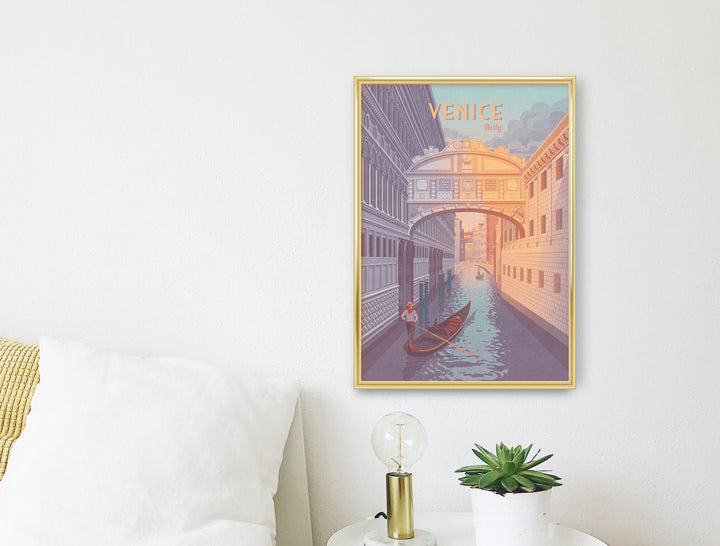 Venice Italy Travel Poster