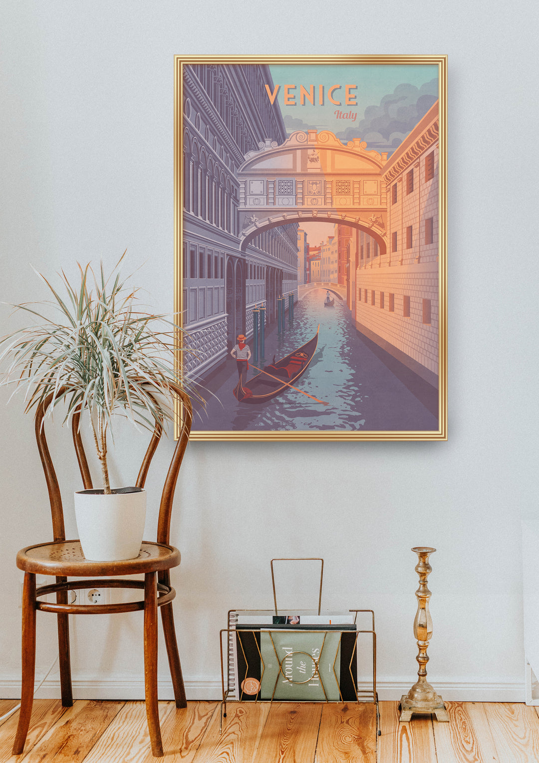 Venice Italy Travel Poster