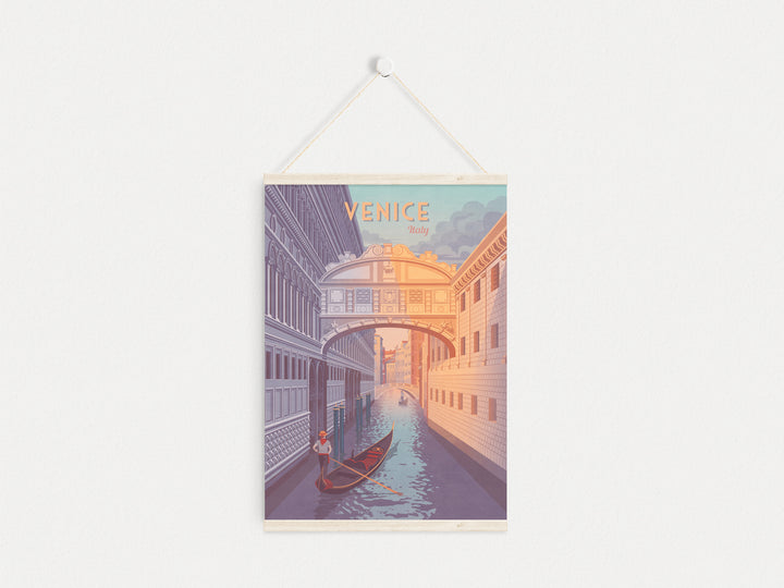 Venice Italy Travel Poster