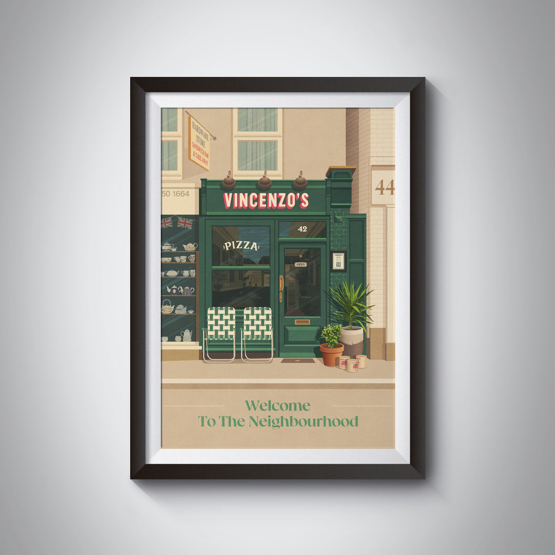 Vincenzos Bushey Poster