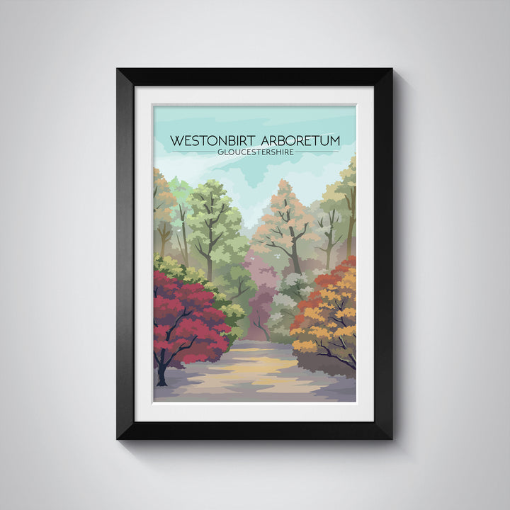 Westonbirt Arboretum Travel Poster