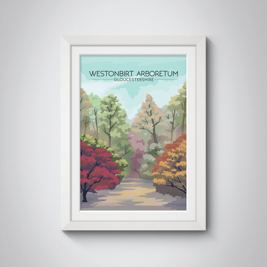 Westonbirt Arboretum Travel Poster