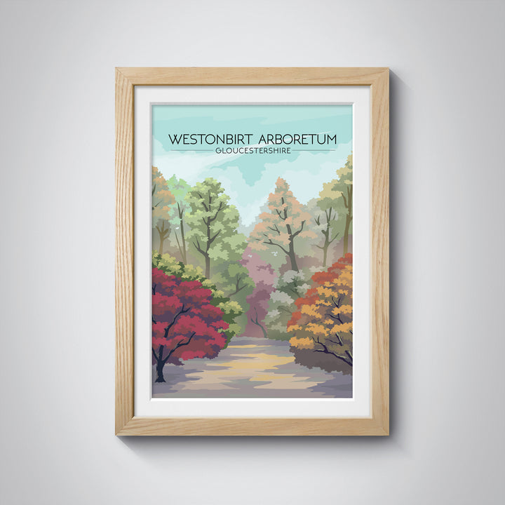 Westonbirt Arboretum Travel Poster