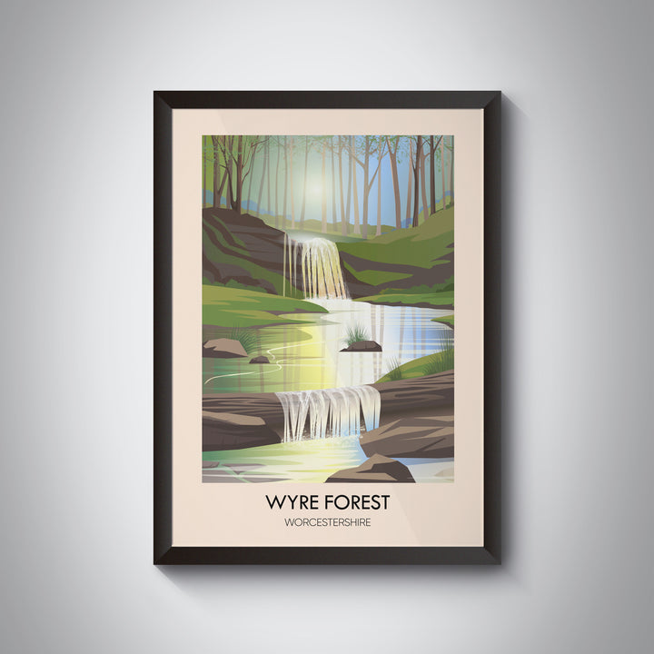 Wyre Forest Travel Poster