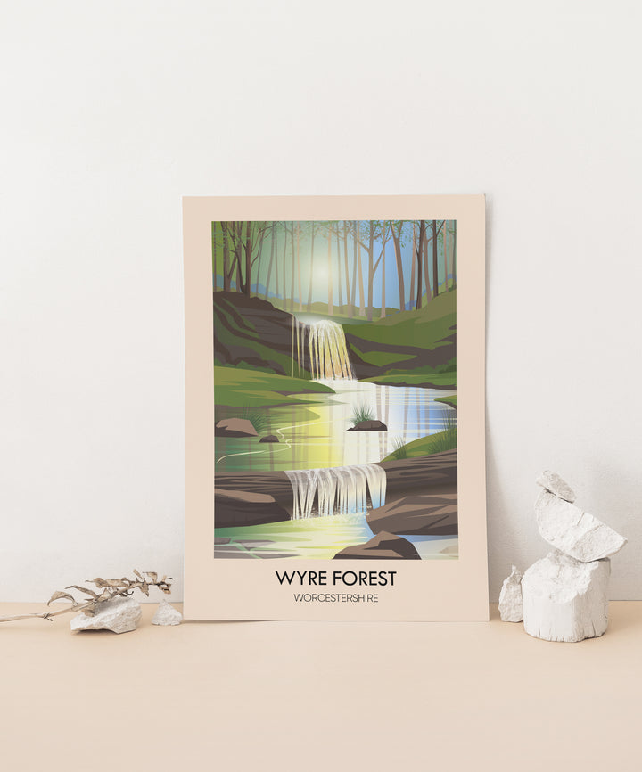 Wyre Forest Travel Poster