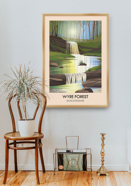 Wyre Forest Travel Poster