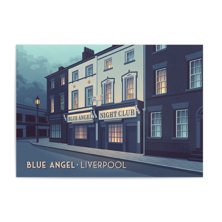 The Razz Liverpool Blue Angel Nightclub The Raz Liverpool Poster – Bucket List Prints