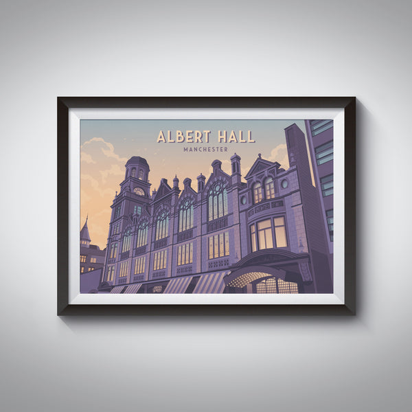 Albert Hall Manchester Poster